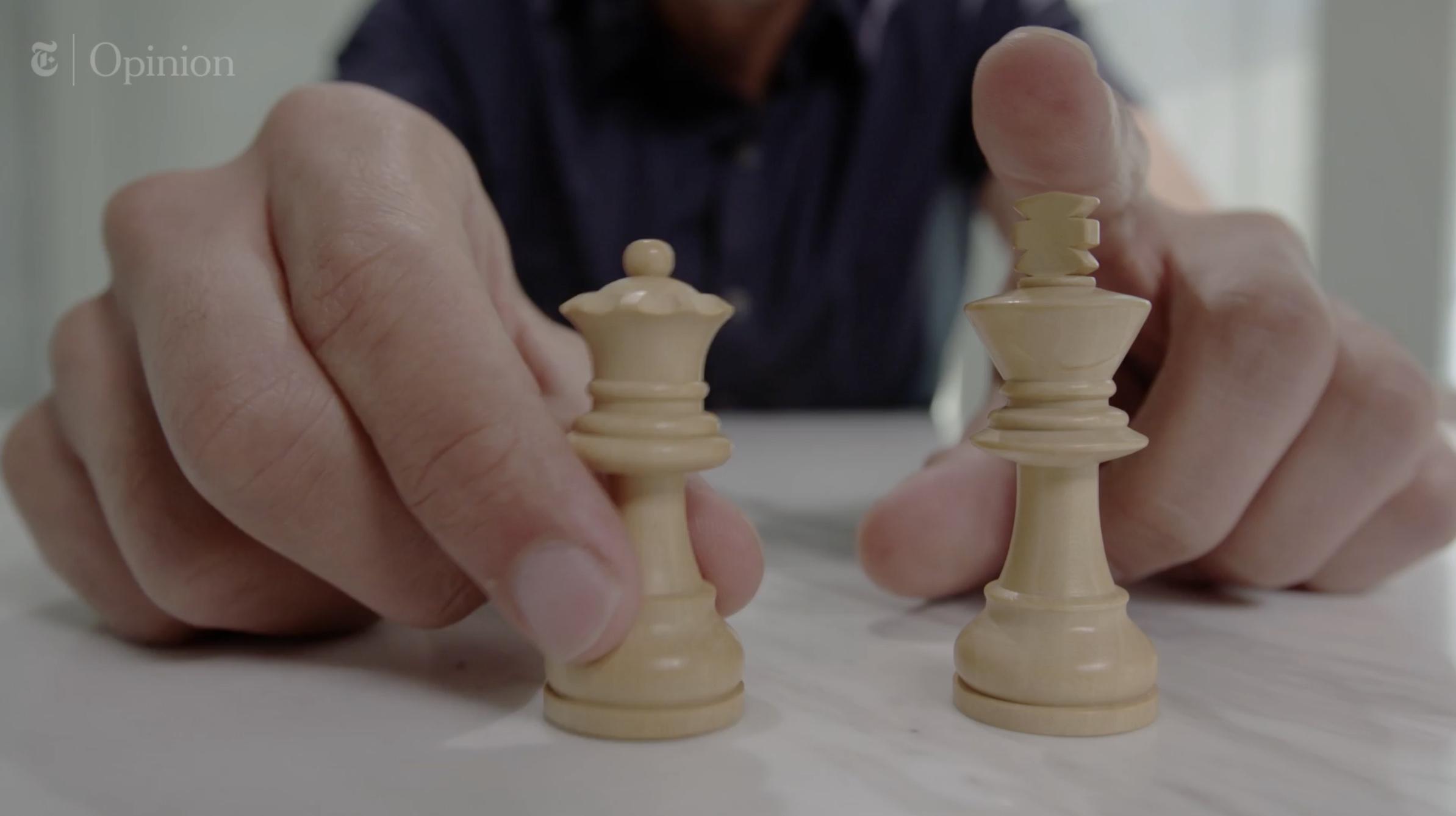 A screenshot of Adnan Khan from a New York Times Opinion video