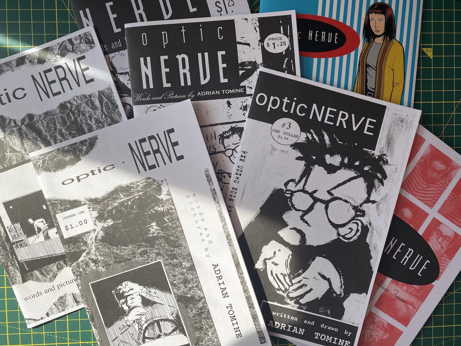 Optic Nerve zines by Adrian Tomine