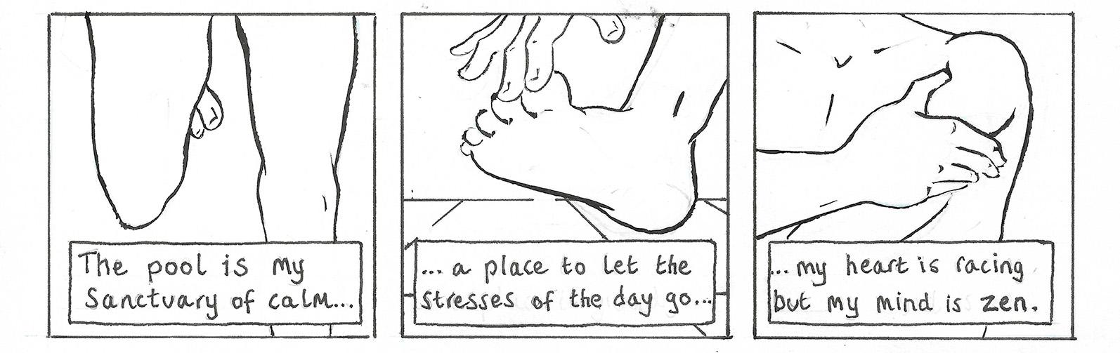 A panel from Aquanimity, a comic by Adam Westbrook