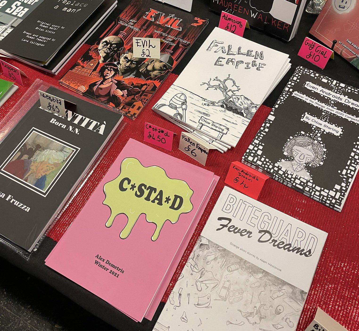 Bite Guard Fever Dreams on sale at Thought Bubble 2022