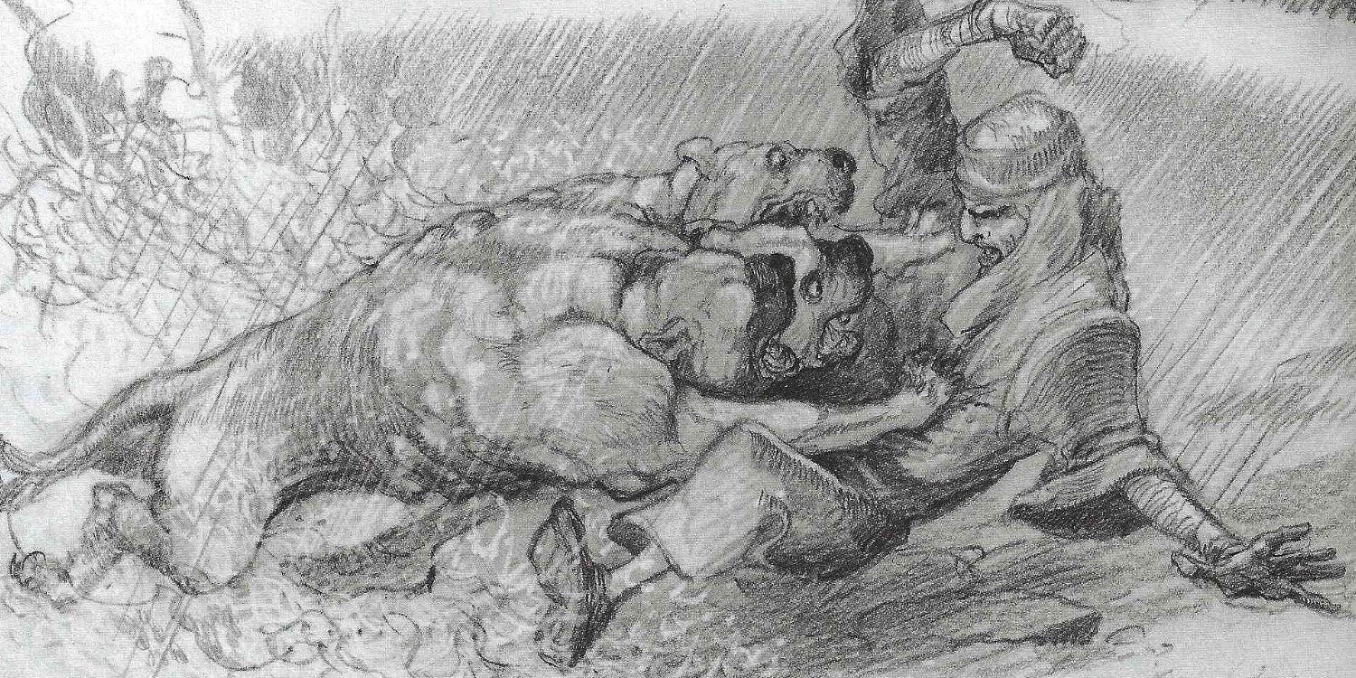 A panel from Dante&rsquo;s Inferno, the Graphic Adaptation